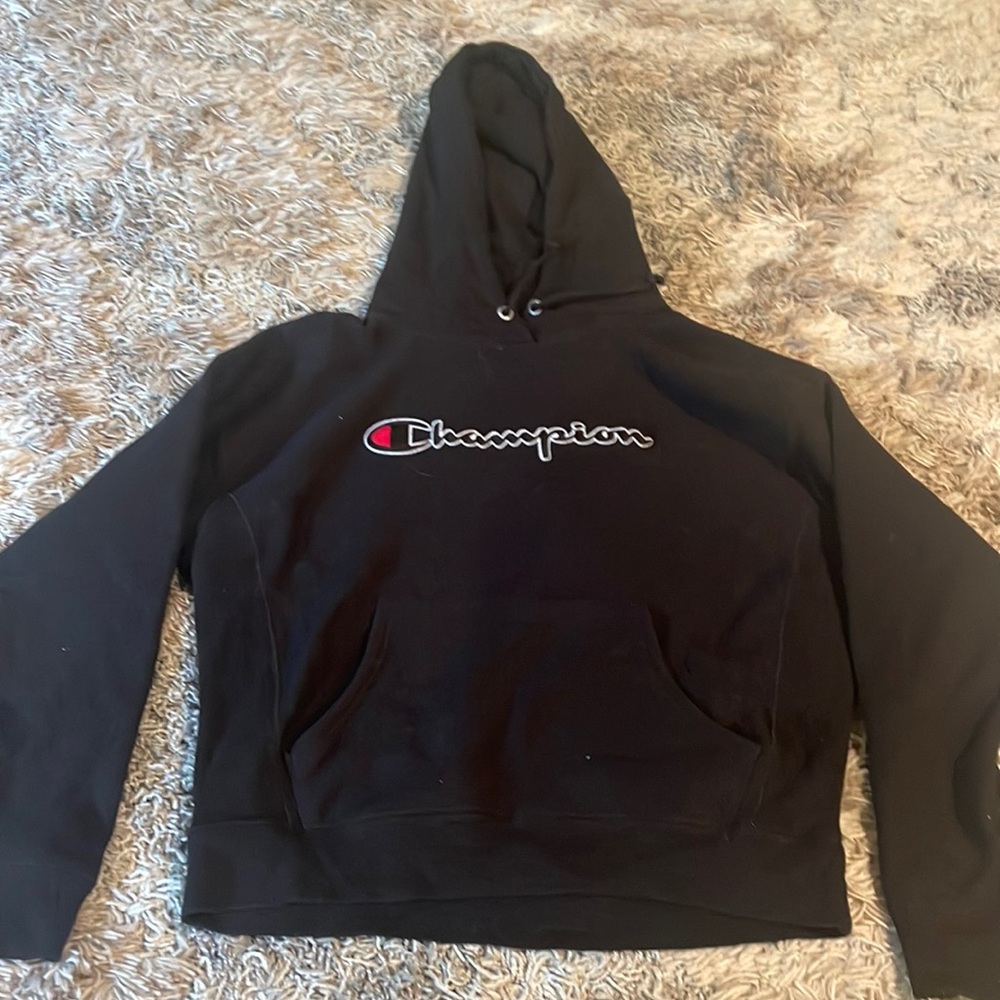 WORN ONCE CHAMPION HOODIE